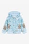 JU Gefütterte Jacke mit Teddy-Print JU Gefütterte Jacke mit Teddy-Print Hellblau RJT403-5RG79