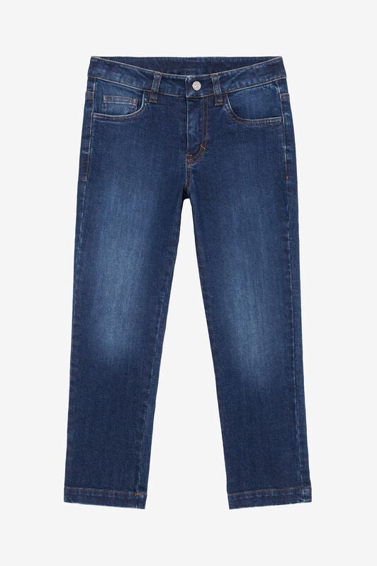 JU Distressed-Effect Jeans JU Distressed-Effect Jeans Dark blue UJJ20D-DS015