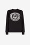JC Just Cavalli Logo-Print Sweatshirt BLACK Q61478-Q0381