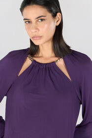JC Women long-sleeve t-shirt GRIGIO CHIARO METALI RKT879-RK385