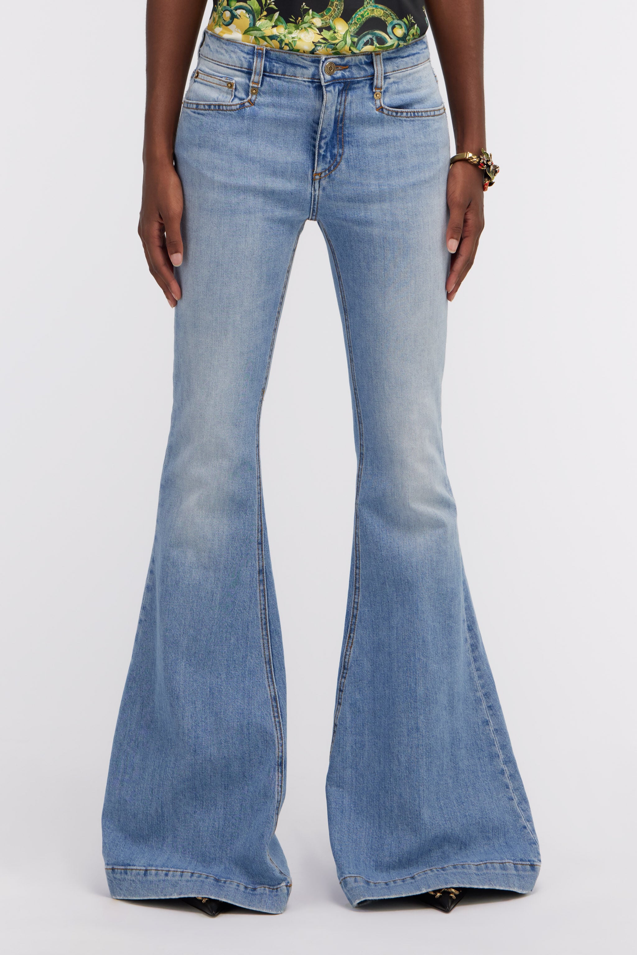 RC Flared jeans RC Flared jeans Dark blue SKJ205-DS002