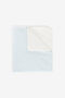 JU Logo-print detail blanket JU Logo-print detail blanket Light blue PJT805-JV025