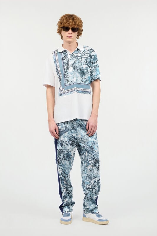 JC Sports Pants With All-Over Print JC Sports Pants With All-Over Print Light blue UFT002-UF016