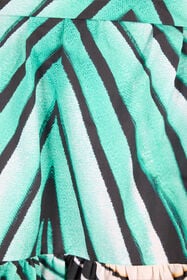 RC Ray Of Sea Print Midi Dress Light blue VKT120-RLM33