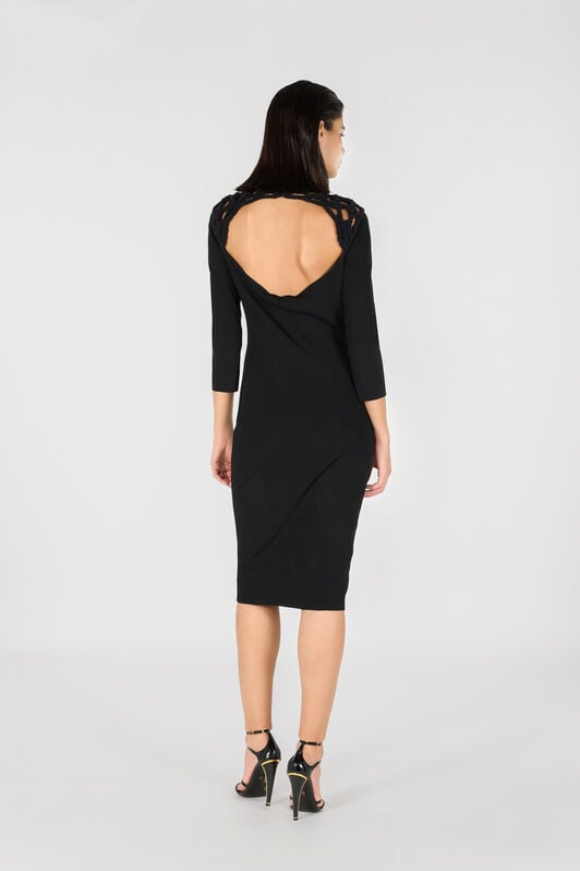 RC Midi dress with cut-out RC Midi dress with cut-out Black TWM103-MI014