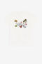 JU Logo And Wildlife-Print T-Shirt JU Logo And Wildlife-Print T-Shirt BIANCO LATTE PJT676-JV025