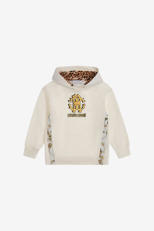 JU Logo Sweatshirt White SJT920-CF050