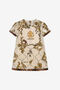 JU Printed dress White SJT127-5II74