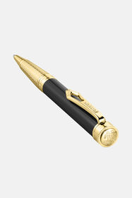 RC Bolígrafo Lacado Roberto Cavalli, Color Oro y Laca Negra GOLD VALG09-IG273