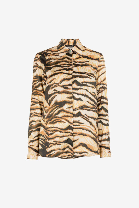 RC Freedom-print shirt Light Brown RKT704-SZH36
