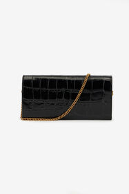 RC Roar wallet with chain BLACK WKA007-PZ975