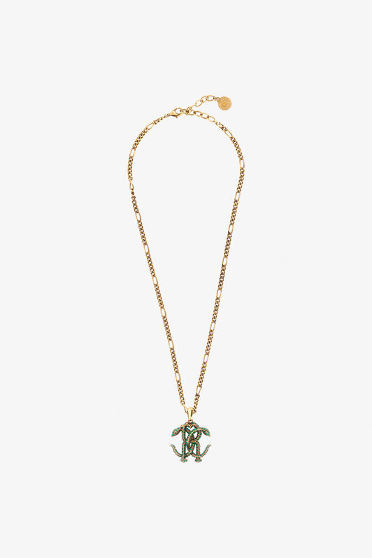 RC Gold Necklace with RC Pendant Gold TKG024-AM066