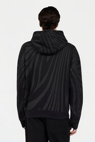 RC Zebra Print Sweatshirt BLACK XNT69A-FOT26