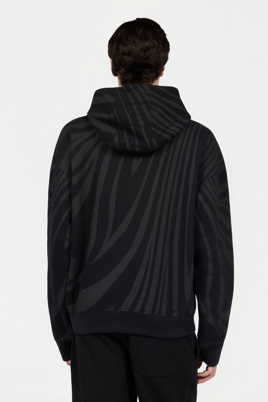 RC Sudadera Estampado Zebra BLACK XNT69A-FOT26