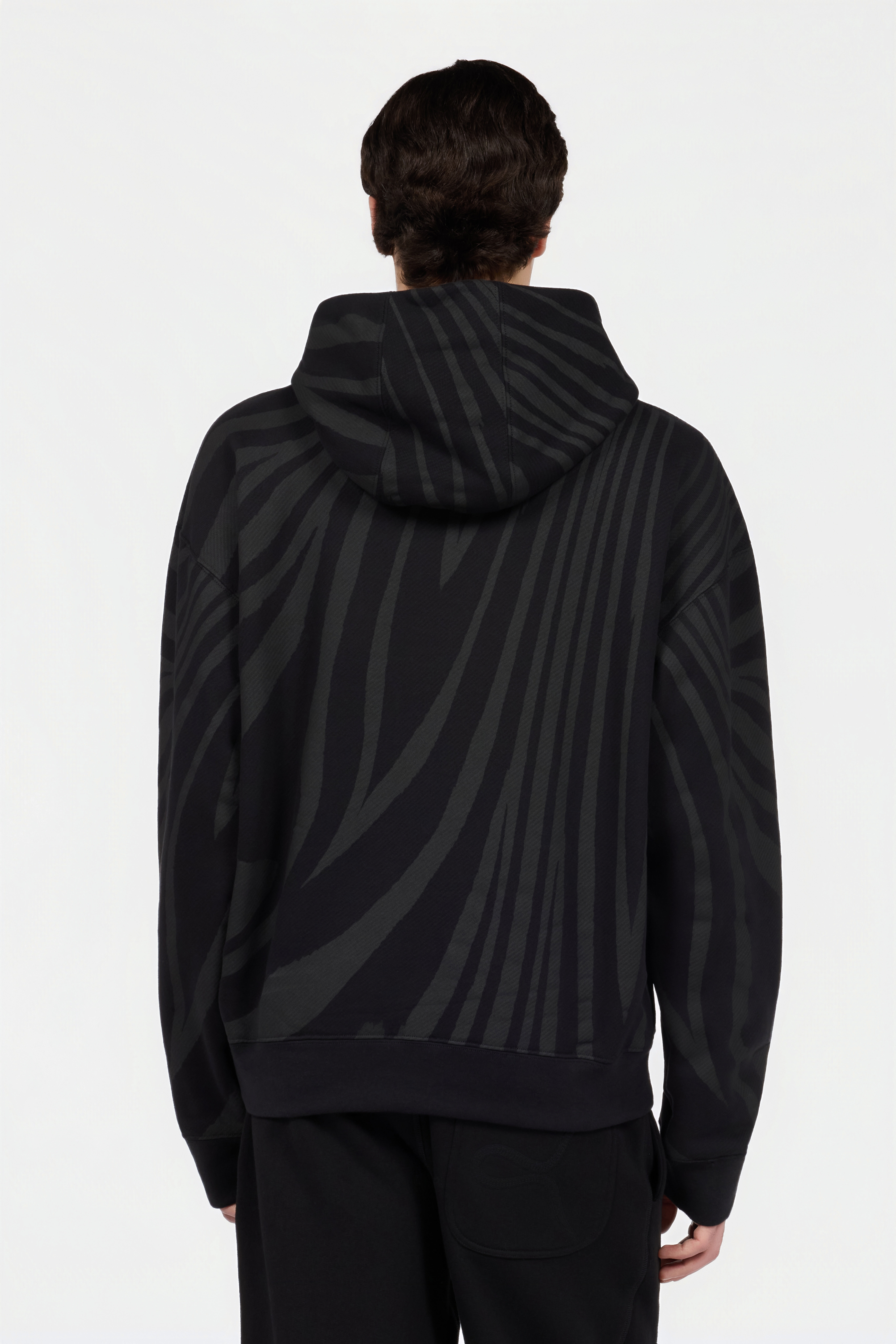 RC Sudadera Estampado Zebra BLACK XNT69A-FOT26