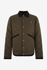 RC Dunkelgrüne Husky-Steppjacke MILITARY GREEN TOT40E-FT030