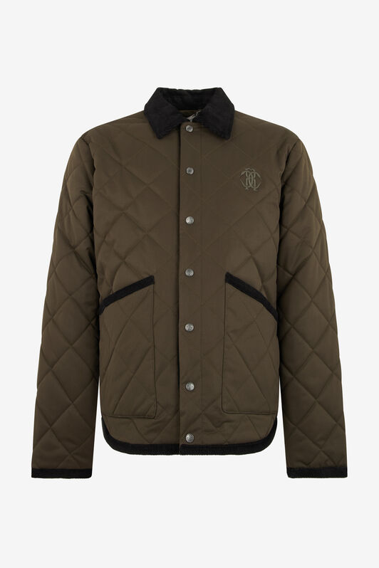 RC Dunkelgrüne Husky-Steppjacke RC Dunkelgrüne Husky-Steppjacke MILITARY GREEN TOT40E-FT030