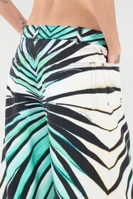 RC Ray Of Sea Print Trousers Light blue VKJ207-DAM33