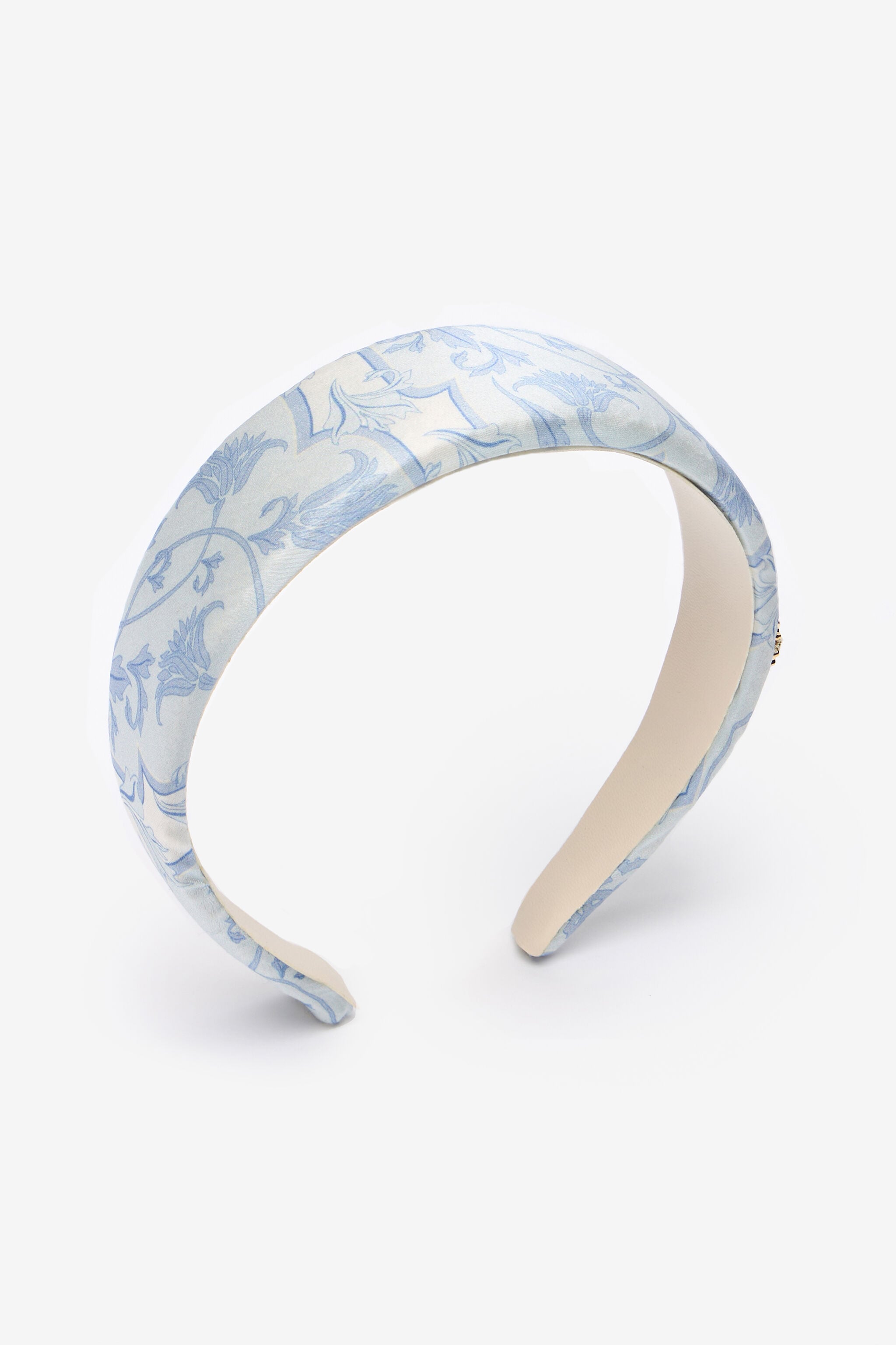 JU Baroque Floral Headband JU Baroque Floral Headband Milky white/blue SJI008-CTL48