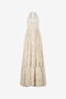 RC Robe longue à motif ornemental White RC Robe longue à motif ornemental White WHITE WQT108-SLR36