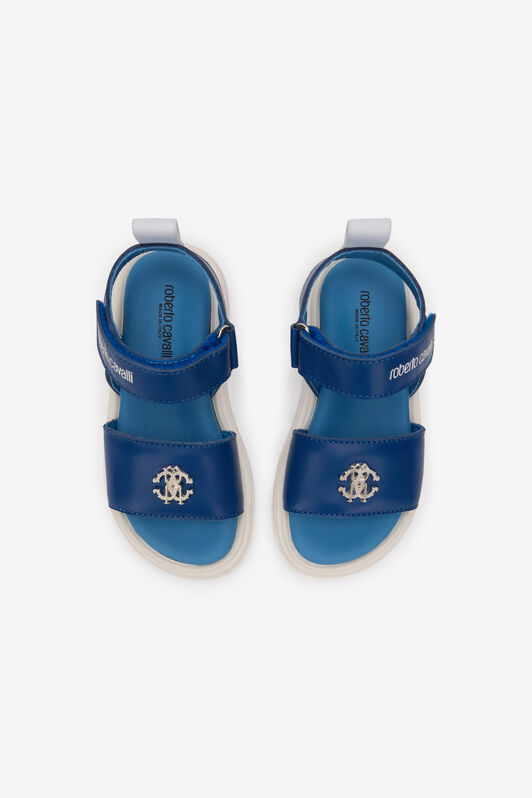 JU Sandalias Junior Azules JU Sandalias Junior Azules BLUE/SKY BLUE/SILVER SJS02F-PZJ02