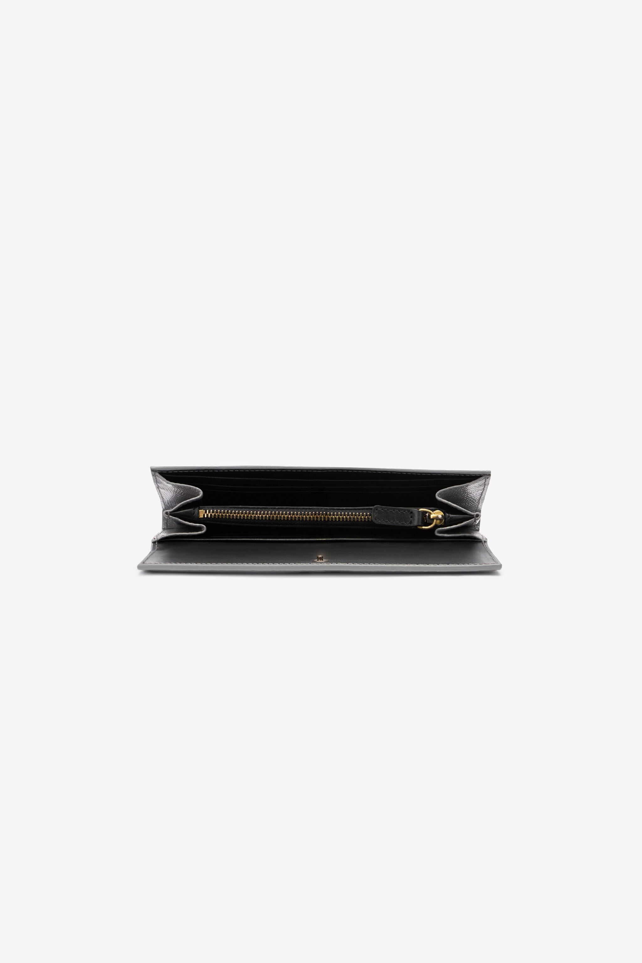 RC Wallet with flap and Monogram RC Gray OOA00D-PZ015