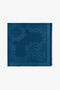 RC Jacquard Shawl with Mirror Snake Monogram Dark blue TALR29-IR046