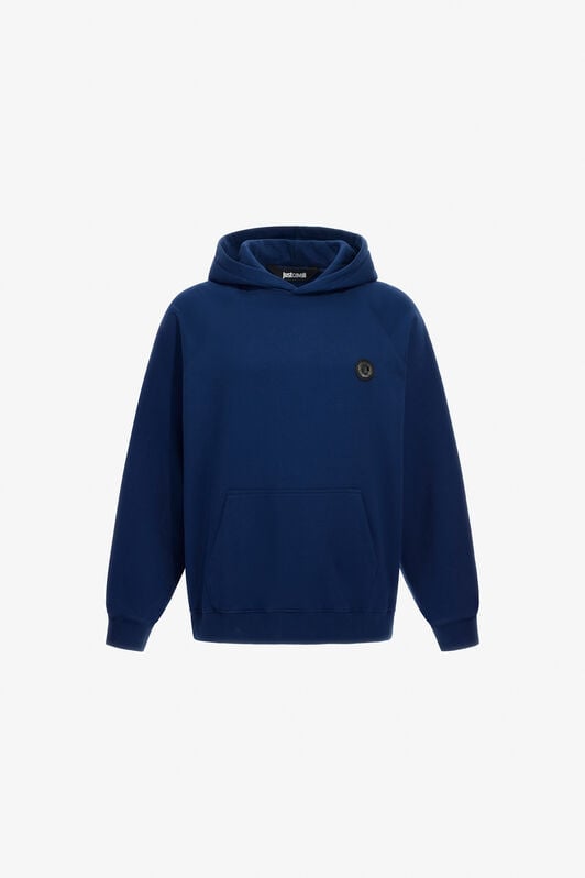 JC Just Cavalli Sweatshirt JC Just Cavalli Sweatshirt Dark blue TFT049-TF066