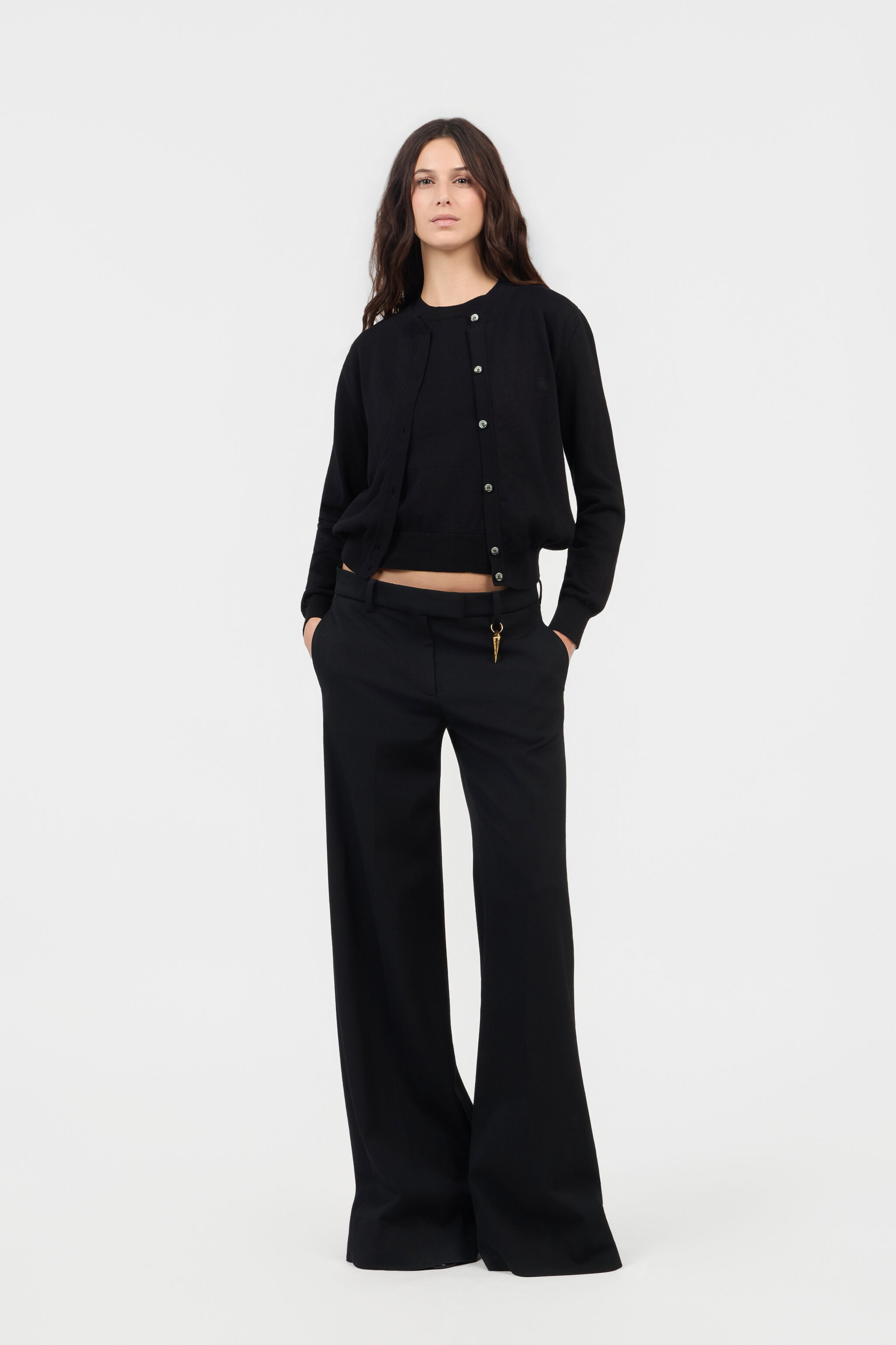 RC Black Twin Set With Embroidered Logo RC Black Twin Set With Embroidered Logo BLACK TOM90B-MG002