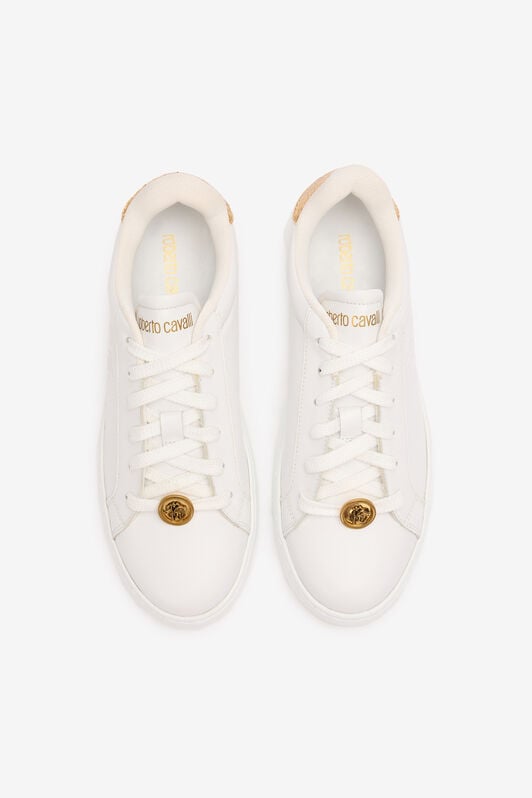 RC Sneakers With Snake Scale Back RC Sneakers With Snake Scale Back White UKS033-PZ95A