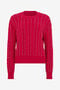 RC Pull Rouge Clouté À Torsades RC Pull Rouge Clouté À Torsades CHERRY SOM60D-MG008