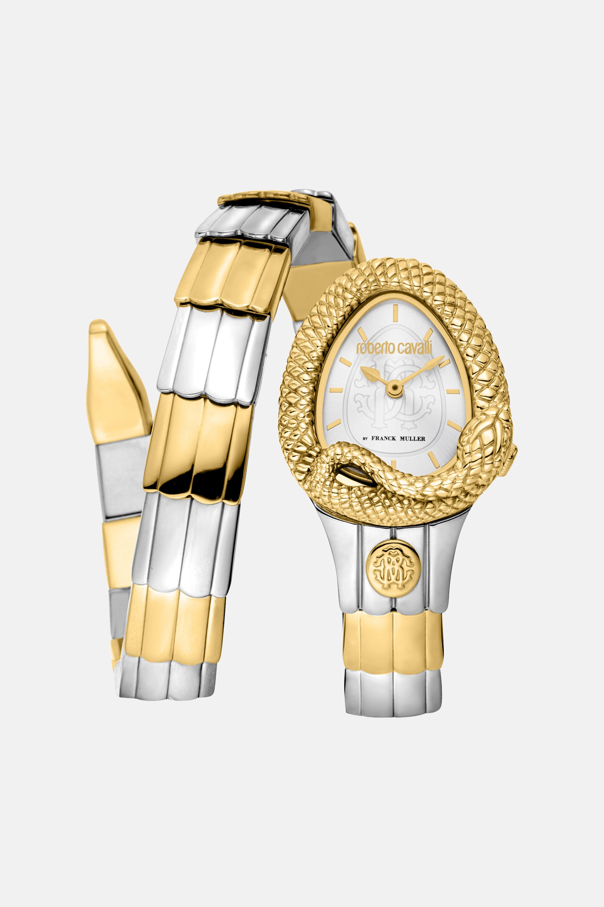 RC Orologio bicolore oro con serpente gioiello RC Orologio bicolore oro con serpente gioiello GOLD RALG54-IG126