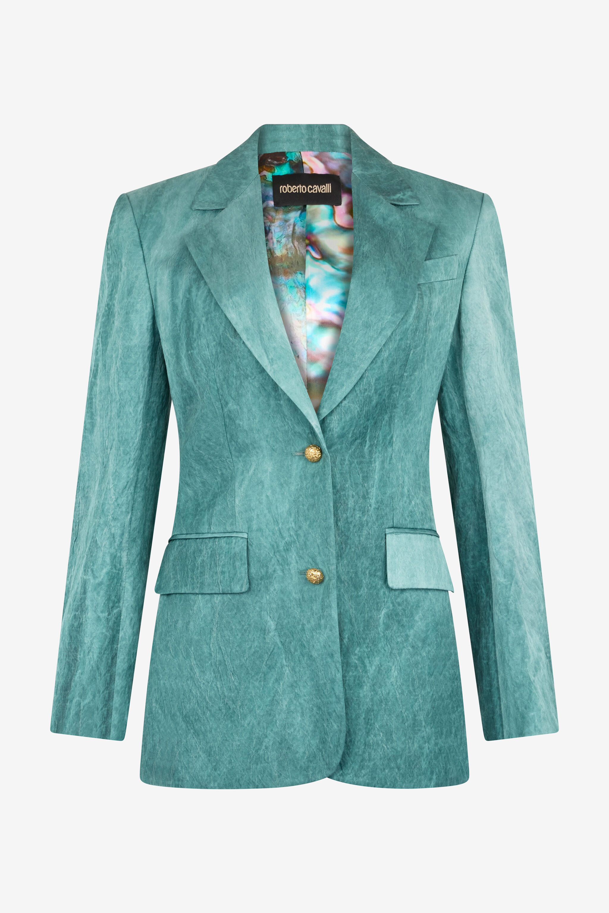 RC Single-breasted structured blazer RC Single-breasted structured blazer Blue UWT405-RZ009