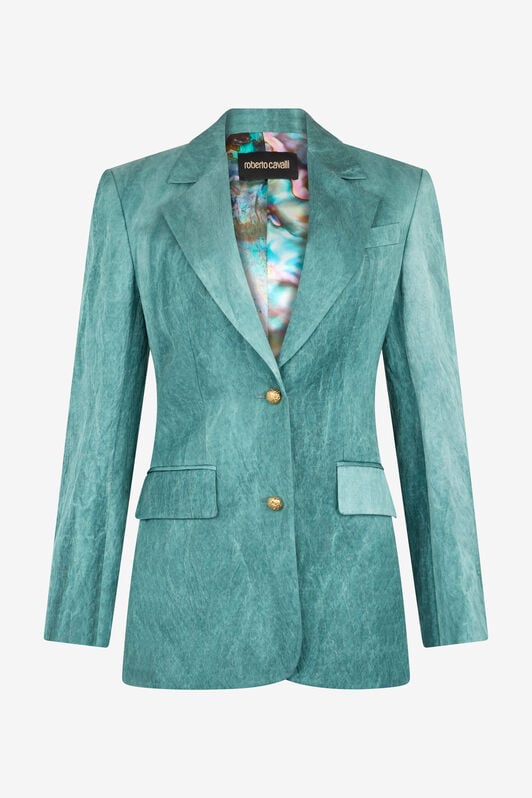 RC Single-breasted structured blazer RC Single-breasted structured blazer Blue UWT405-RZ009