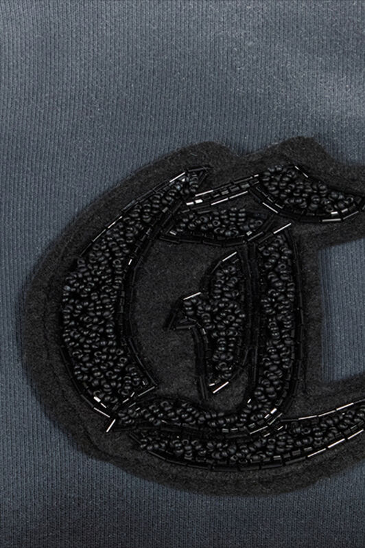 JC Hooded Sweatshirt With JC Monogram JC Hooded Sweatshirt With JC Monogram Black TFS012-TF178