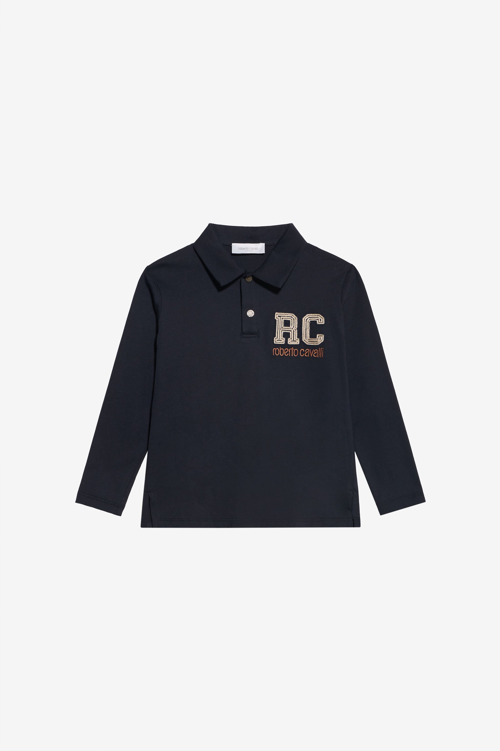 JU Navy Polo With Logo JU Navy Polo With Logo BLUE XJT60X-JD017