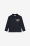 JU Navy Polo With Logo JU Navy Polo With Logo BLUE XJT60X-JD017