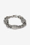 RC Bracelet Chaîne Avec Monogramme RC Argent VRG009-AM258