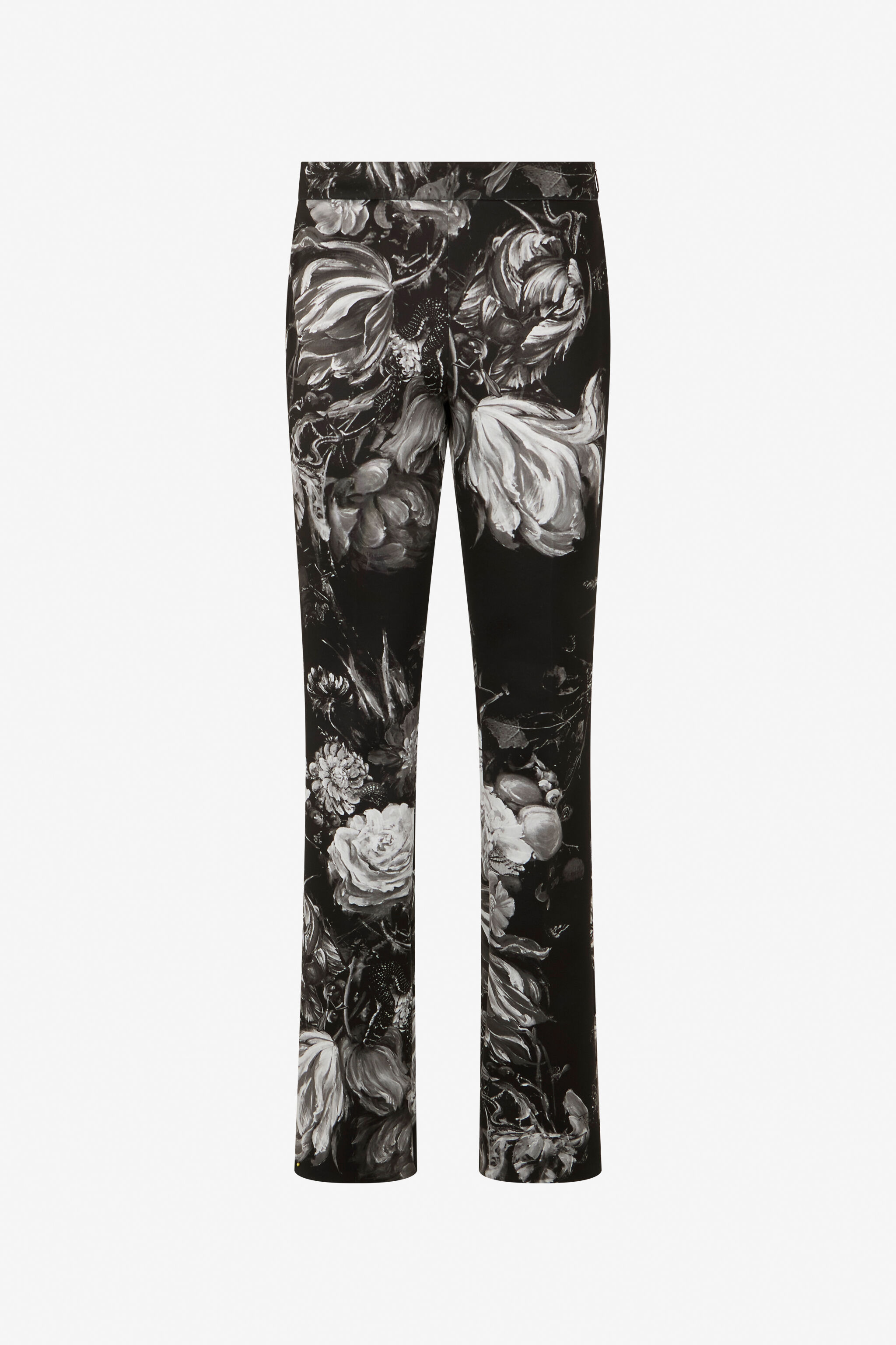 RC Fiammingo Flowers Print Trousers BLACK/GREY XWT208-NVT77