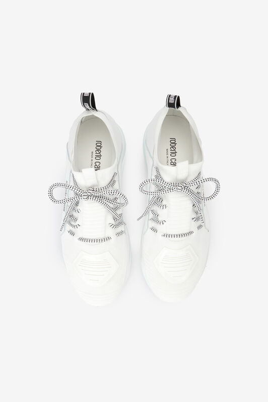 RC White Running Shoes With Logo White POS00B-PZO05