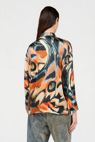 RC Butterfly Print Shirt BLACK/MULTICOLOR XQT700-RYT28
