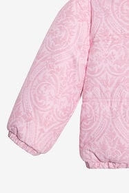 JU Quilted jacket with hood BABY ROSE VJT402-5RP28