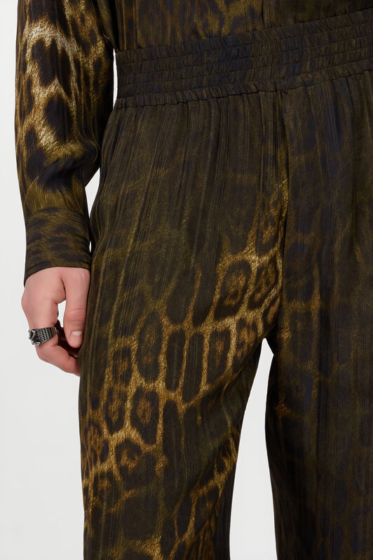 RC Jaguar Print Trousers RC Jaguar Print Trousers DARK GREEN/BLACK XNT265-4QR30
