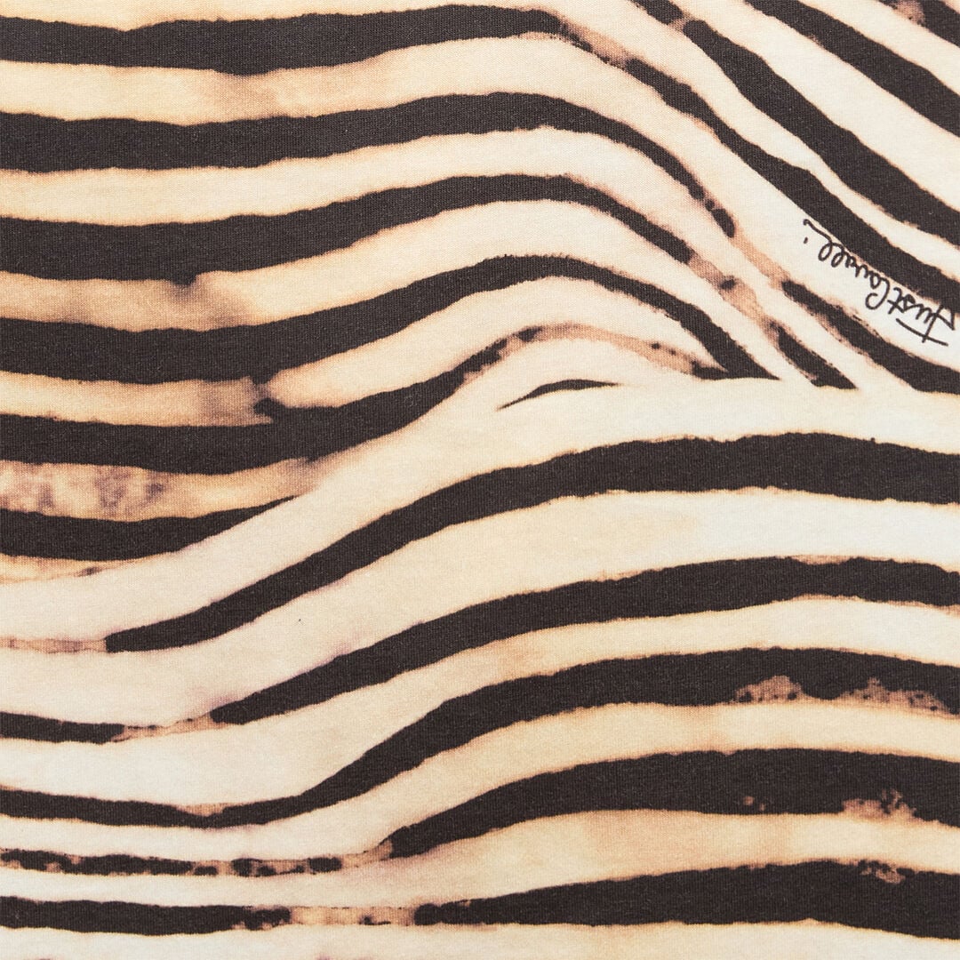 JC T-Shirt With Jungle And Monogram Print Light Brown UFT042-UF062