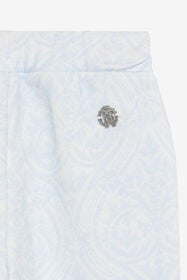 JU Jacquard pattern trousers BABY BLUE VJT209-5OP28