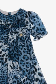 JU Wild Blue Leopard Dress JAGUARSKIN BLUE TJT10M-2NM10
