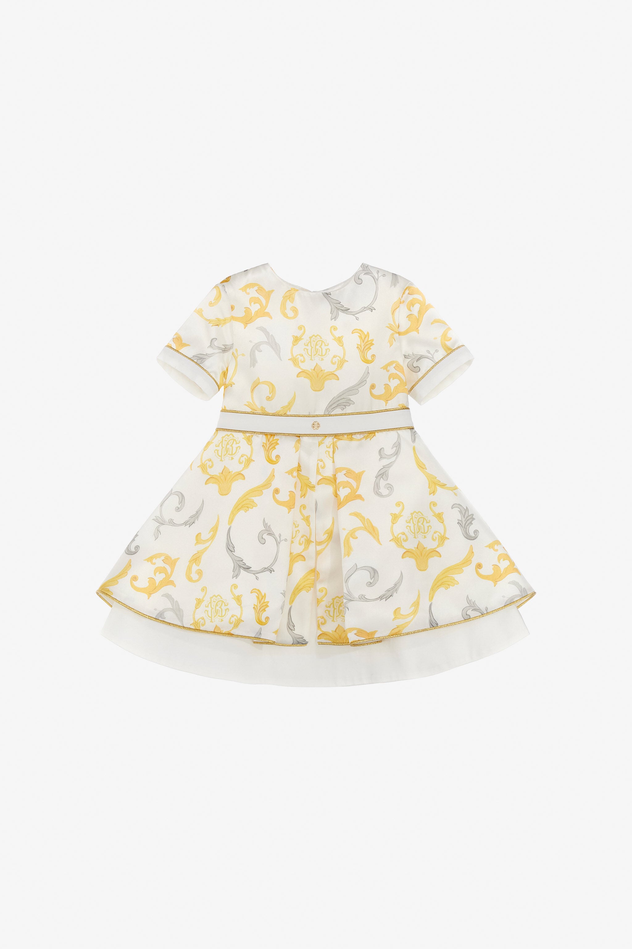 JU Printed Dress JU Printed Dress Weiß SJT172-SCL95