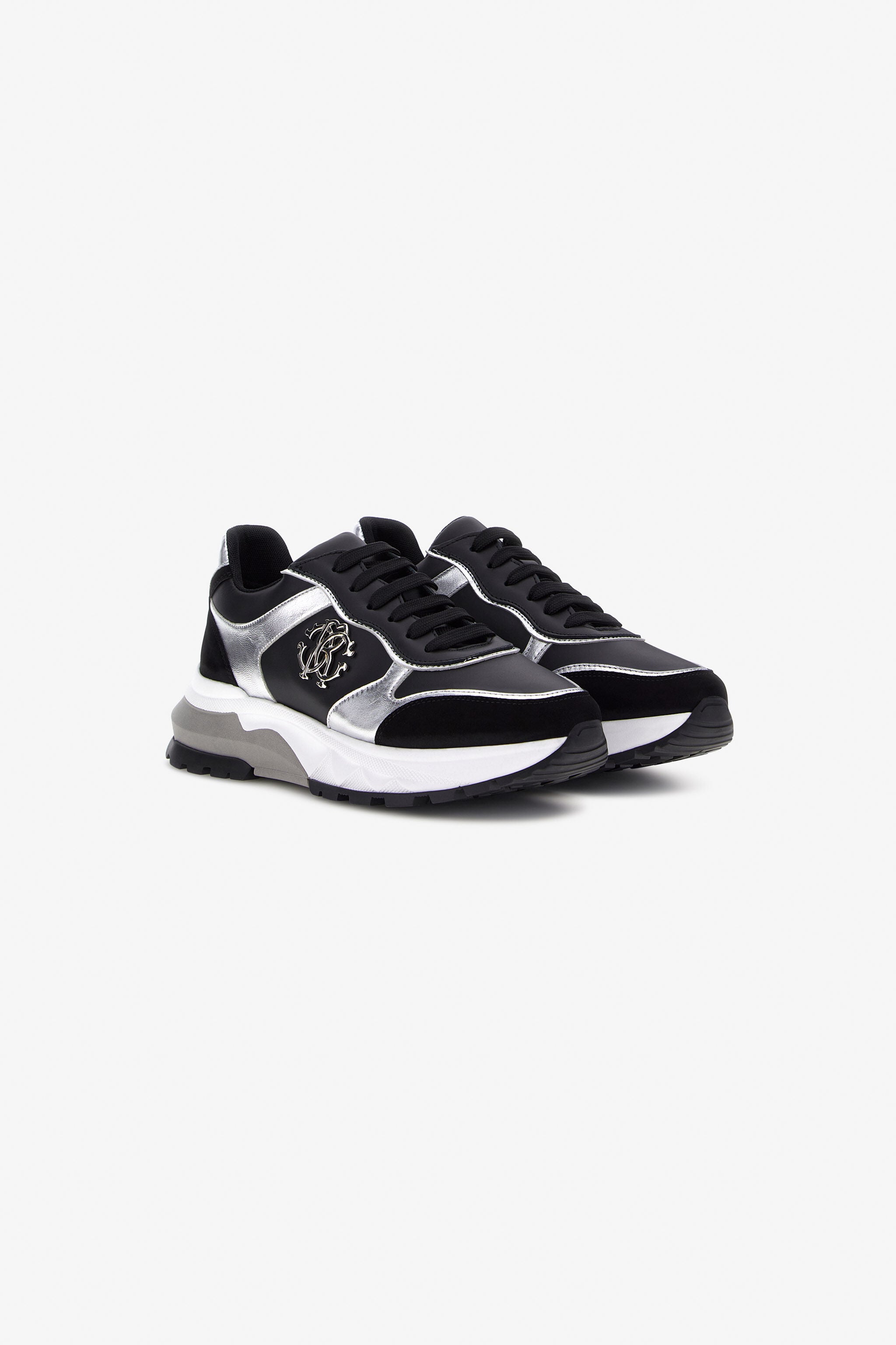 RC RC logo sneakers RC RC logo sneakers Black/Silver NOS00D-PNO01