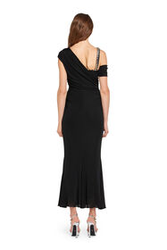 RC Chain strap dress BLACK IWT123-JJ049