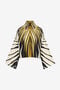 RC Chemise En Soie Imprimé Ray Of Gold RC Chemise En Soie Imprimé Ray Of Gold Or TKT700-4QM33